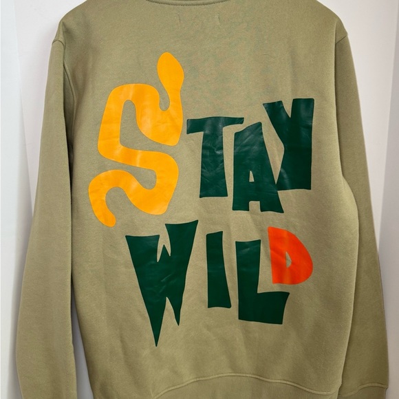 Roku Studio Stay Wild unisex Sweatshirt size L - Picture 3 of 9